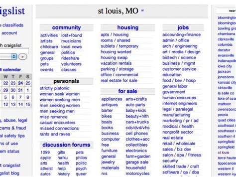Craigslist st louis general. Things To Know About Craigslist st louis general. 